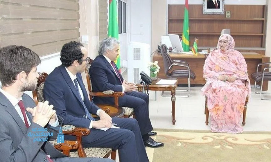 سفير مصر في نواكشوط يلتقي وزيرة الإسكان الموريتانية قبيل زيارتها لمصر