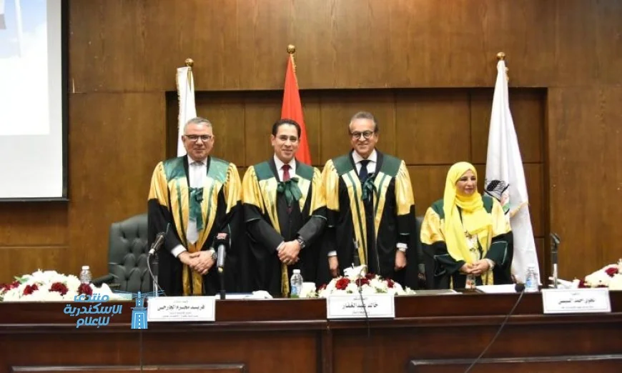 وزير الصحة يقود مناقشة رسالة دكتوراه حول حوكمة الطوارئ في جامعة عين شمس
