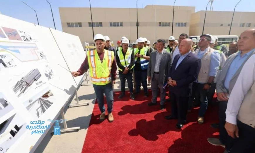 وزير النقل يزور مشروع مونوريل غرب النيل بطول 43.8 كيلومتر ويستعرض 13 محطة جديدة