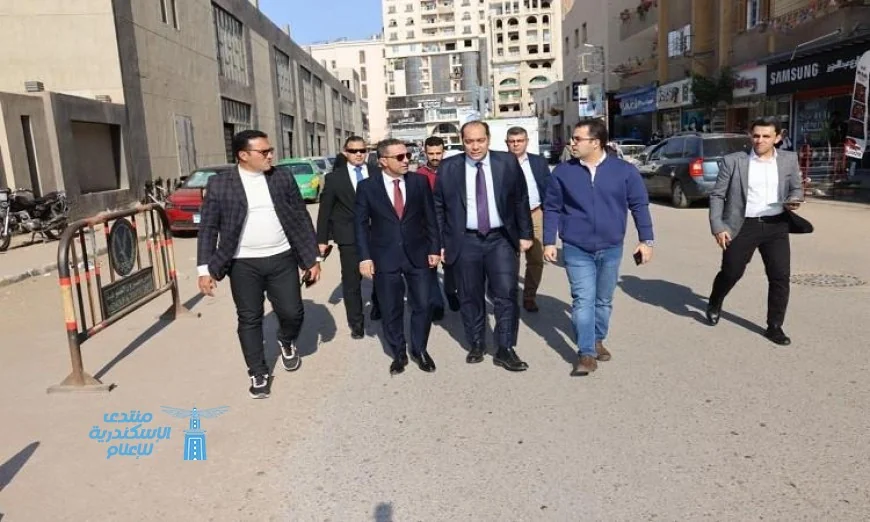 محافظ المنوفية يستعرض خطة لطرح سوق سيارات شبين الكوم للاستثمار والتطوير