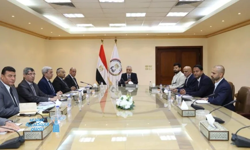 وزير الإنتاج الحربي يستعرض فرص التعاون الاستراتيجي مع شركة باراسون الهندية