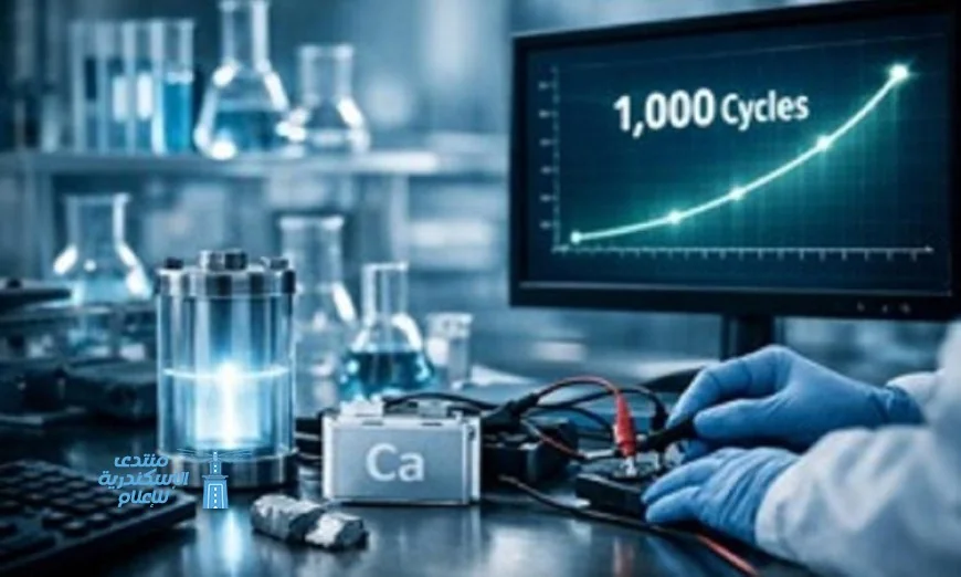 بطاريات أيونات الكالسيوم تحقق إنجازاً مذهلاً بألف دورة شحن نحو مستقبل طاقة مستدامة
