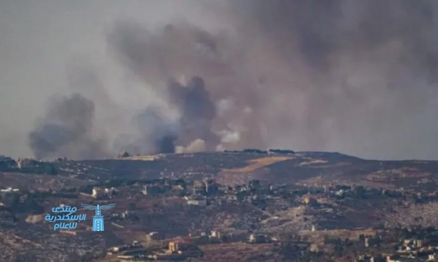 قصف مدفعي قوي يخلف دماراً في بنت جبيل وحاريص وغارات جوية على زوطر الشرقية في جنوب لبنان