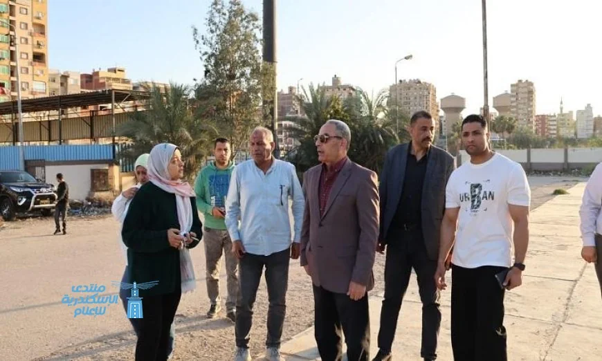 محافظ الإسماعيلية يقوم بجولة تفقدية في أرض المعارض ونادي السلام وحديقتي الخالدين والمعرفة
