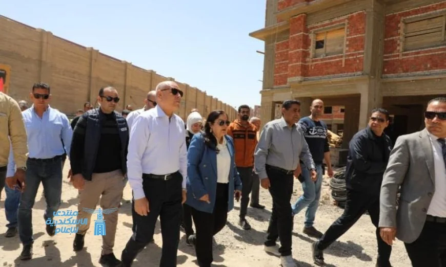 محافظ القاهرة يراقب تقدم مشروع تطوير وإعادة إسكان مدينة الأمل الجديدة
