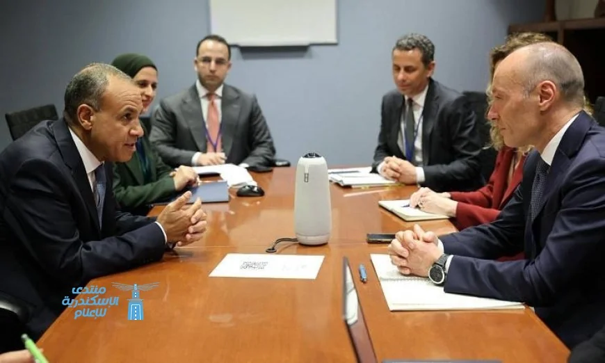 وزير الخارجية يناقش مع وفد الوكالة الإيطالية تعزيز أوجه التعاون التنموي