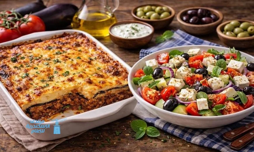 استمتع بجولة في المطبخ اليوناني مع أشهر الوصفات وكيفية تحضيرها في المنزل