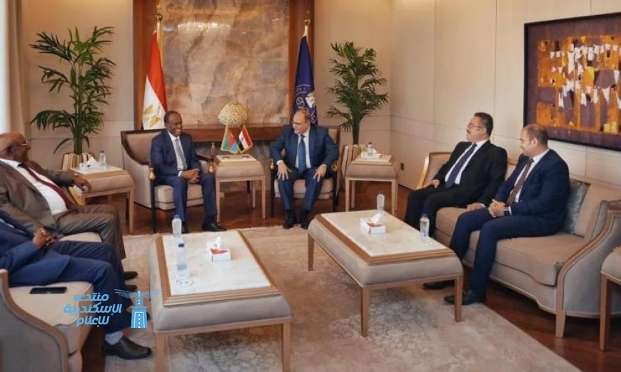 الغمراوي يستقبل وفد إريتري رفيع المستوى لتعزيز أطر التعاون المشترك