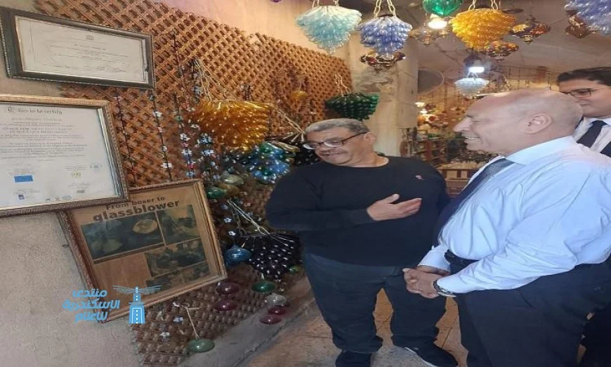 محافظ القاهرة يعلن عن دراسة لإنشاء مدرسة متخصصة في تعليم فنون صناعة الزجاج