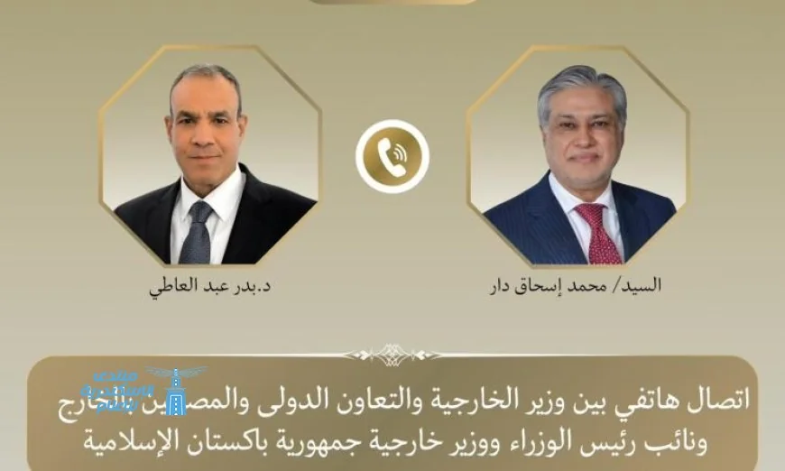 عبد العاطي يناقش الوضع الإقليمي مع نظيره الباكستاني في اتصال هاتفي هام