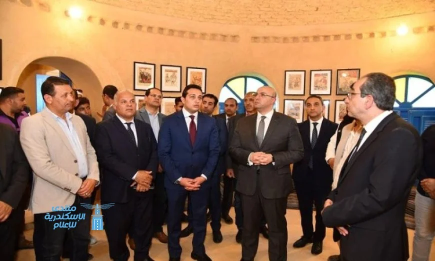 افتتاح مكتبة وورش إبداعية تحتفل بها الفيوم بالكتاب في قرية تونس