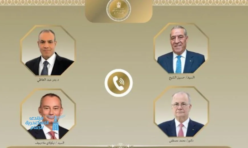 وزير الخارجية يناقش مع المسؤولين الفلسطينيين مستجدات الأوضاع في الأراضي الفلسطينية