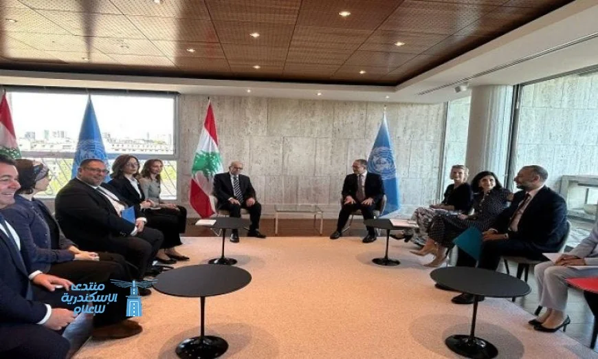 نواف سلام يشيد بدعم اليونسكو للبنان ويؤكد أهمية تفعيل خطة الطوارئ