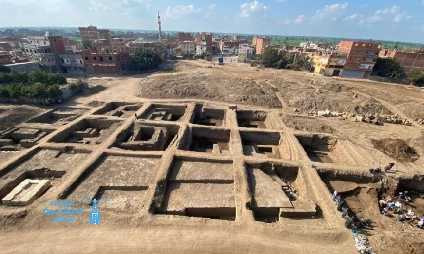 اكتشاف تمثال ضخم في تل فرعون بالشرقية يكشف أسرار الحضارة القديمة