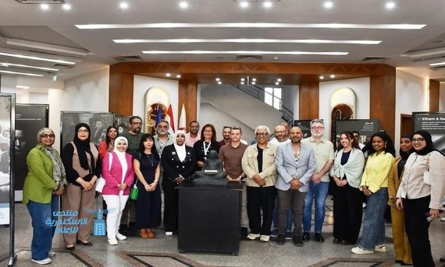 محافظ أسوان يتواجد في جلسة متميزة بملتقى شباب السينمائيين