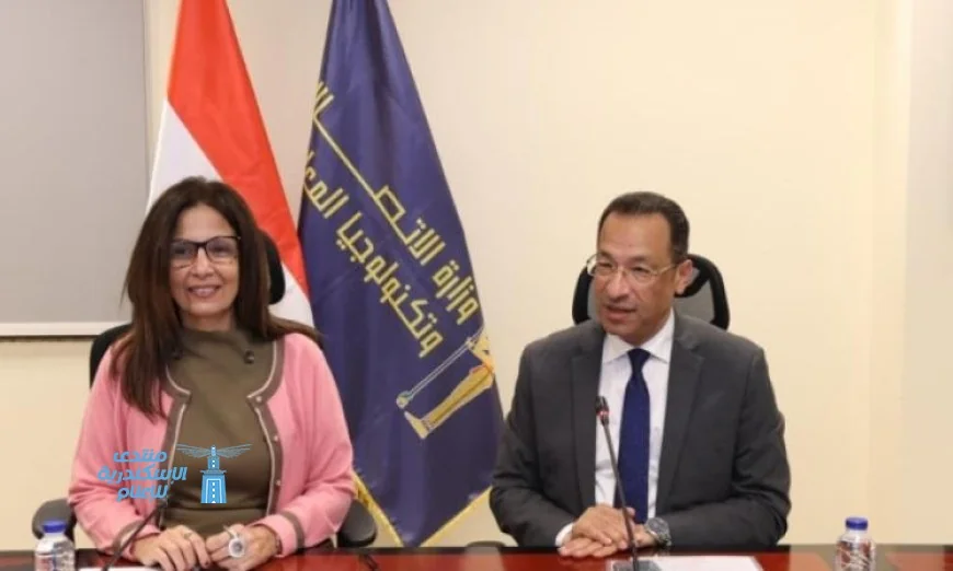 وزيرا الاتصالات والثقافة يتناقشان حول مشاريع تعزيز التحول الرقمي في البلاد