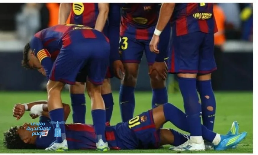 برشلونة يكشف تفاصيل إصابة لامين يامال والمدة المتوقعة للغياب
