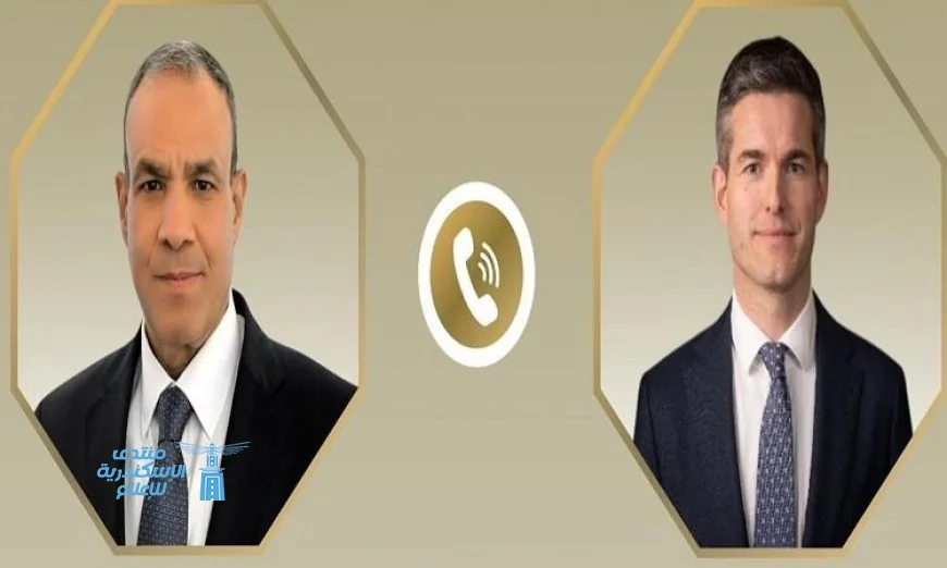 وزير الخارجية يناقش مع نظيره الهولندي تعزيز العلاقات الثنائية وآخر التطورات الإقليمية