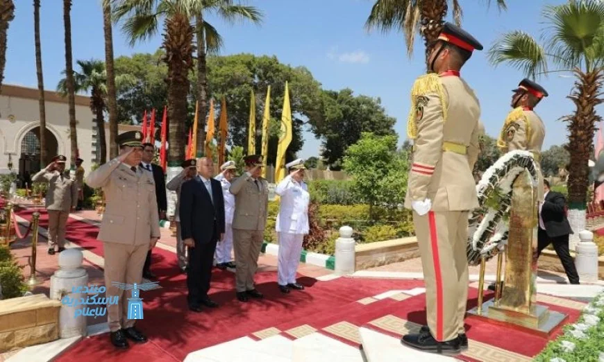 محافظ القاهرة يكرم شهداء المنطقة العسكرية بالخفير بوضع إكليل من الزهور على قبورهم