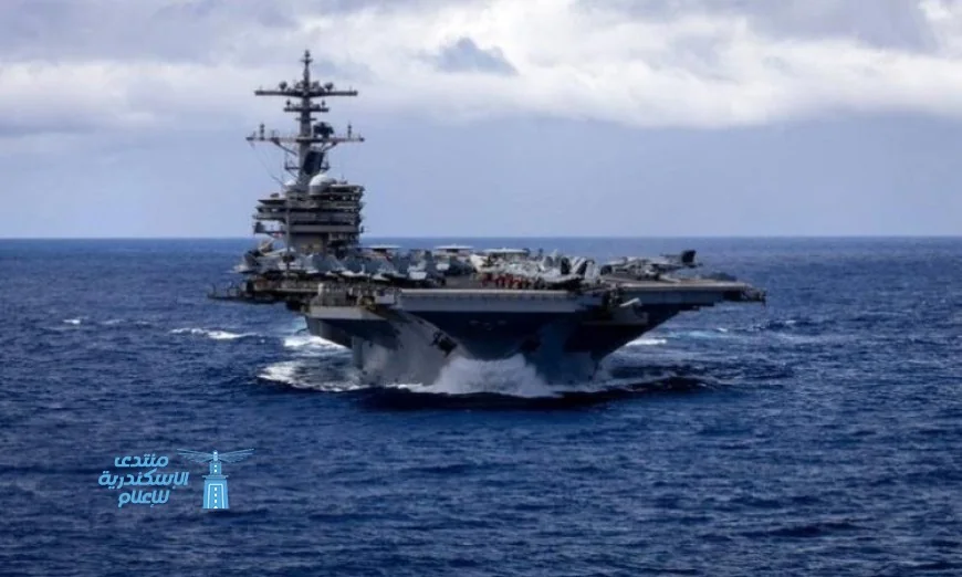 القيادة المركزية الأمريكية تعلن عن وصول حاملة طائرات ثالثة إلى الشرق الأوسط لتعزيز الأمن والاستقرار