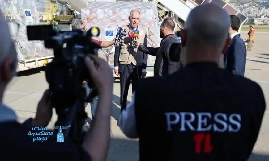 السفارة الفرنسية في لبنان تنقل 9 أطنان من المساعدات الإنسانية لصالح المحتاجين