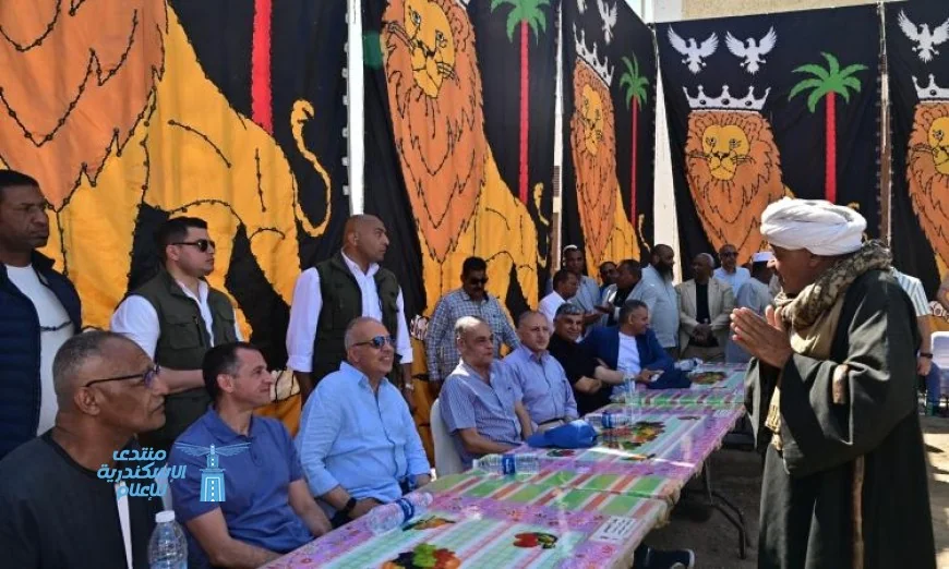 سويلم يزور وادي النقرة في أسوان ويحتفل مع المزارعين بنجاح موسم الشتاء