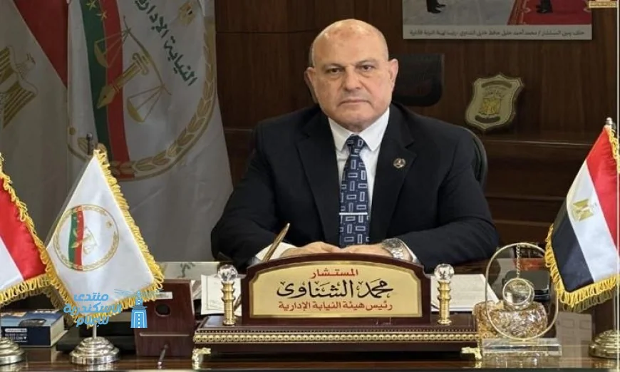 تهنئة رئيس النيابة الإدارية للرئيس السيسي والقوات المسلحة بمناسبة عيد تحرير سيناء