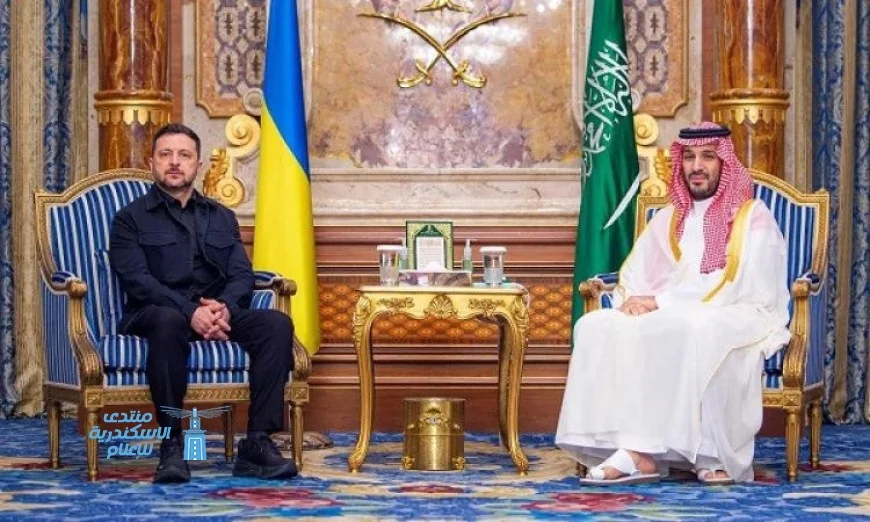 ولي العهد السعودي يناقش مع رئيس أوكرانيا مستجدات الأوضاع في الشرق الأوسط