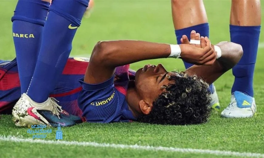 فليك يعلن انتهاء موسم يامال مع برشلونة ويشدد على صعوبة مواجهة خيتافي