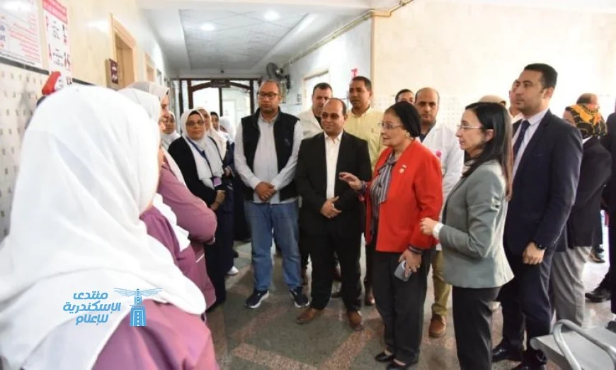 نائب وزير الصحة تتابع تطوير المنشآت الصحية في محافظة البحيرة وتعقد اجتماعات موسعة