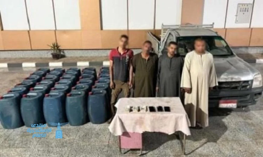 القبض على 5 متهمين بحوزتهم 4.6 طن من السولار قبل بيعه بالسوق السوداء في الأقصر وأسوان