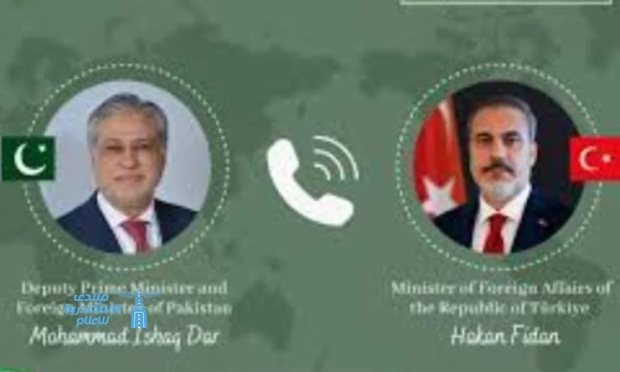 وزير خارجية باكستان ونظيره التركي يتباحثان سبل تعزيز التعاون في القضايا الإقليمية