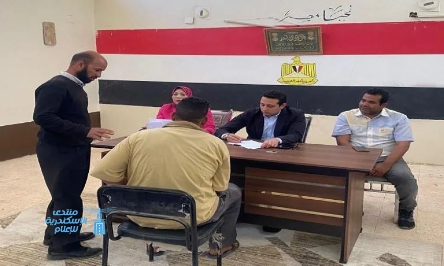 نائب محافظ الفيوم يقوم بزيارة ميدانية لمشروع الحائط الساند على طريق تلات أبشواي