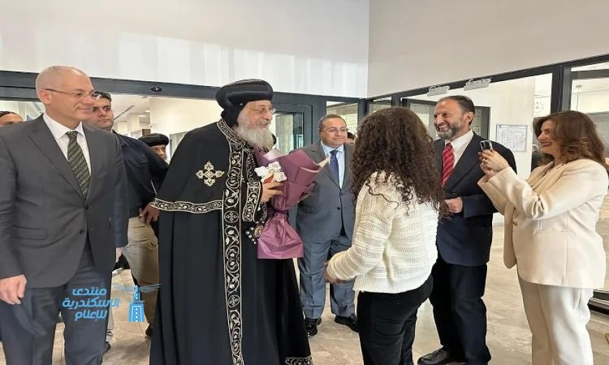 البابا تواضروس الثاني يبدأ زيارته التاريخية إلى تركيا مع وصوله إلى إسطنبول