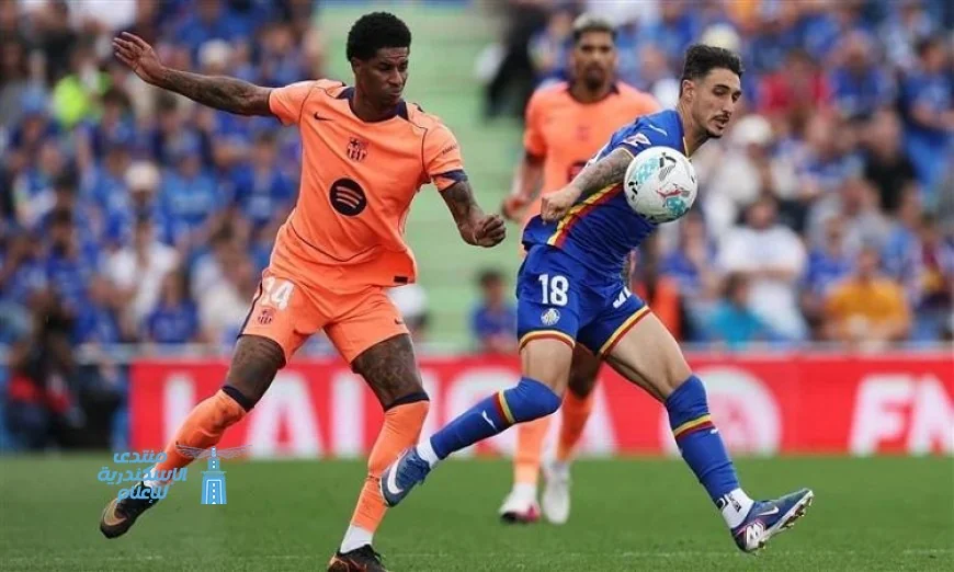 برشلونة يواصل تألقه بالفوز على خيتافي 2-0 ويصبح قريباً من لقب الدوري الإسباني