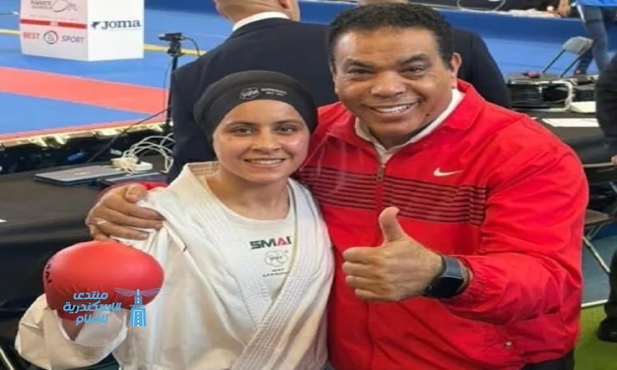 آلاء أيمن تحقق الميدالية البرونزية في الدوري العالمي للكاراتيه وتبهر الجماهير