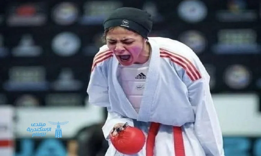 منة الهواري تتألق وتحصد الميدالية الفضية في البطولة العالمية للكاراتيه