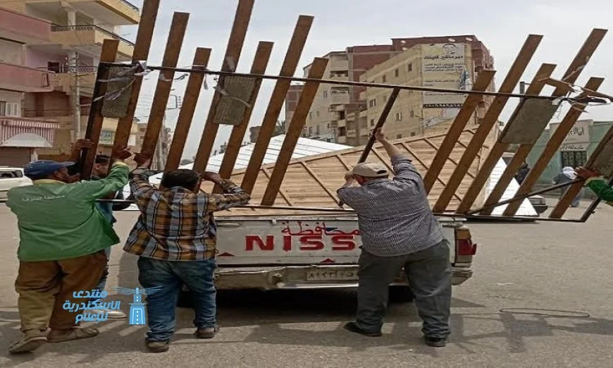 زيادة الحملات المكثفة في المنوفية تؤدي إلى تحرير 54 محضر إشغال وإزالة فورية