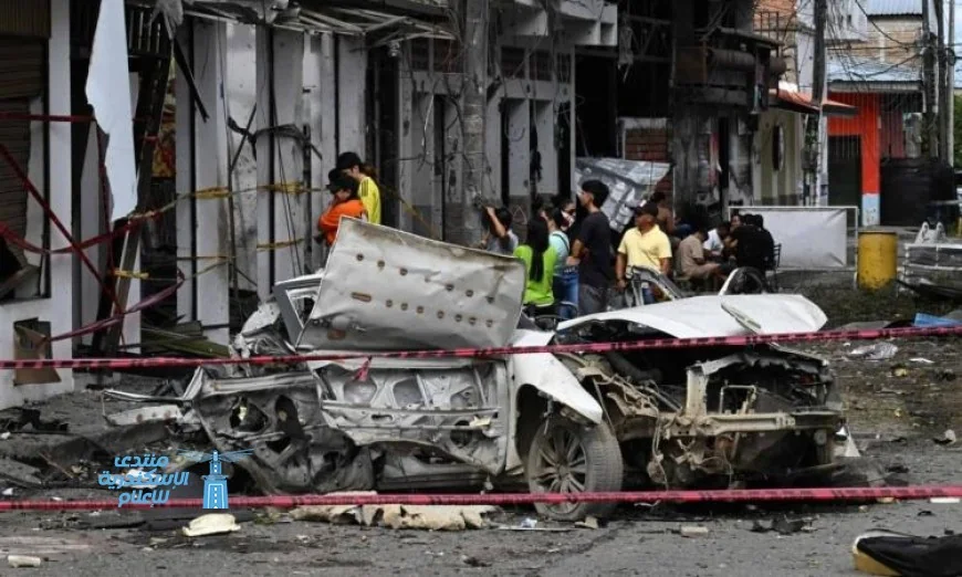 حصيلة مرعبة لتفجير جنوبي كولومبيا مقتل 14 وإصابة 38 على طريق حيوي