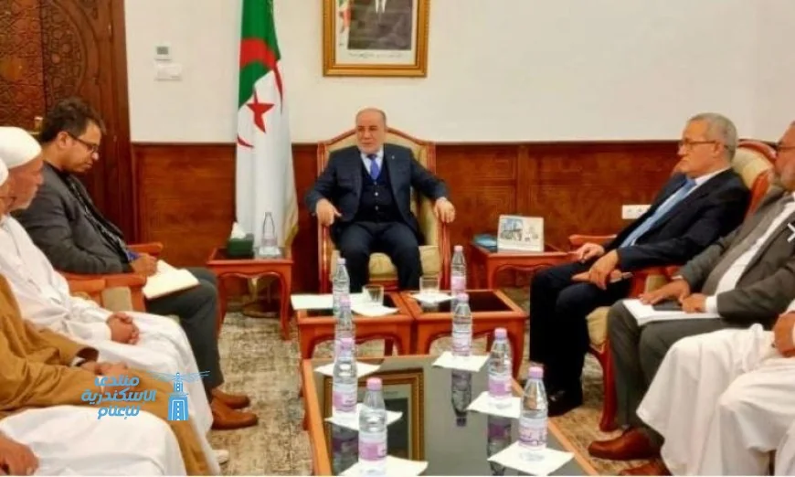 وفود دورة إعداد الداعية المعاصر بالأزهر تستعرض سبل التعاون مع وزير الأوقاف الجزائري