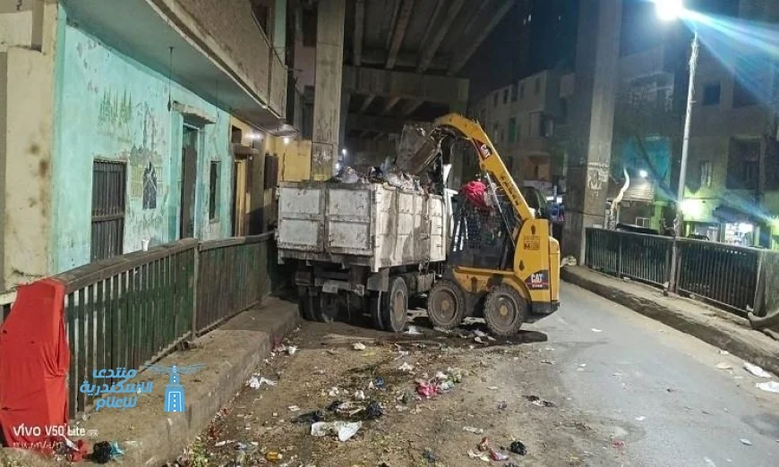 جولة ليلية لمحافظ الجيزة لمتابعة جودة الخدمات والانضباط في القصبجي والمنيب