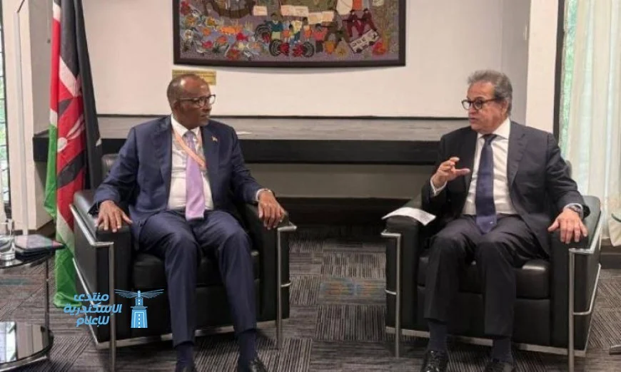 وزير الصحة المصري يتباحث مع نظيره الكيني لتعزيز التعاون الصحي وتبادل الخبرات الطبية