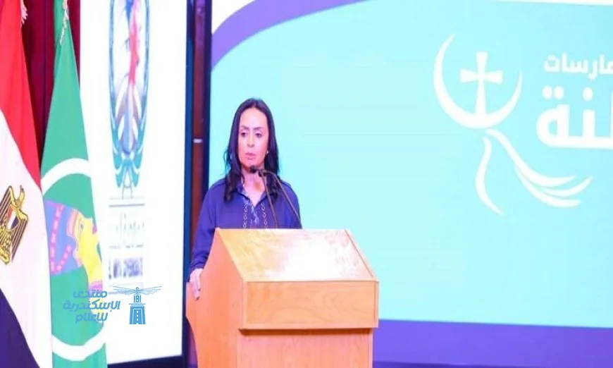 وزيرة التضامن تستعرض إنجازات مشروع تعزيز قيم وممارسات المواطنة في المنيا