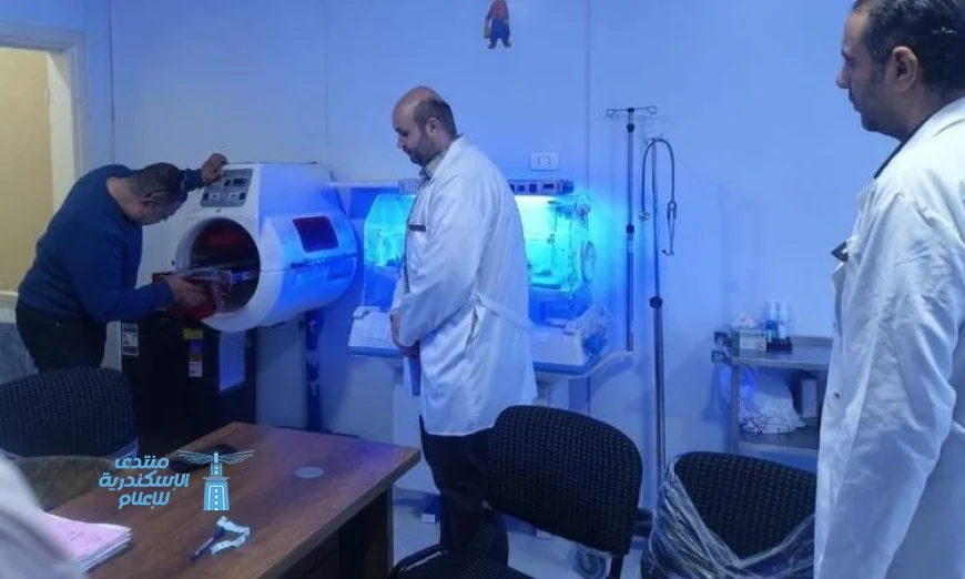 مدير عام الطب العلاجي يطلع على تقدم العمل في مستشفى جرجا العام