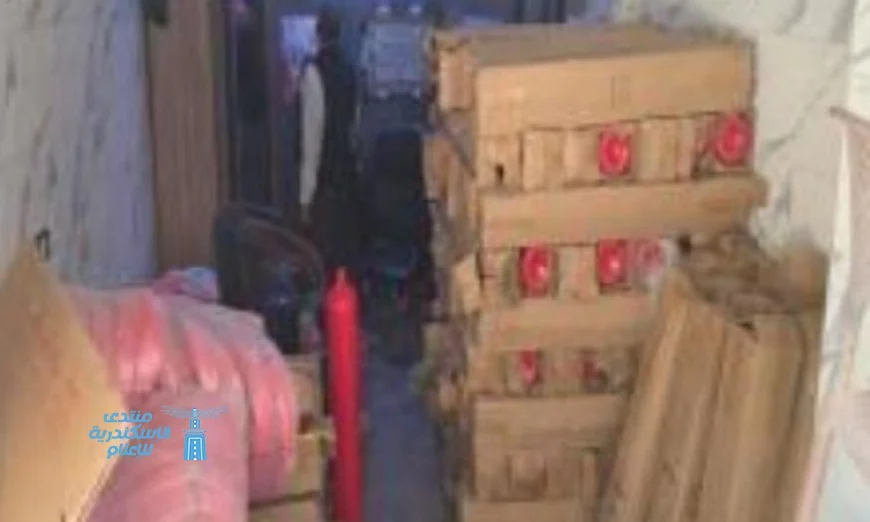 إلقاء القبض على مدير مصنع غير مرخص لإنتاج وتعبئة طفايات الحريق في القليوبية