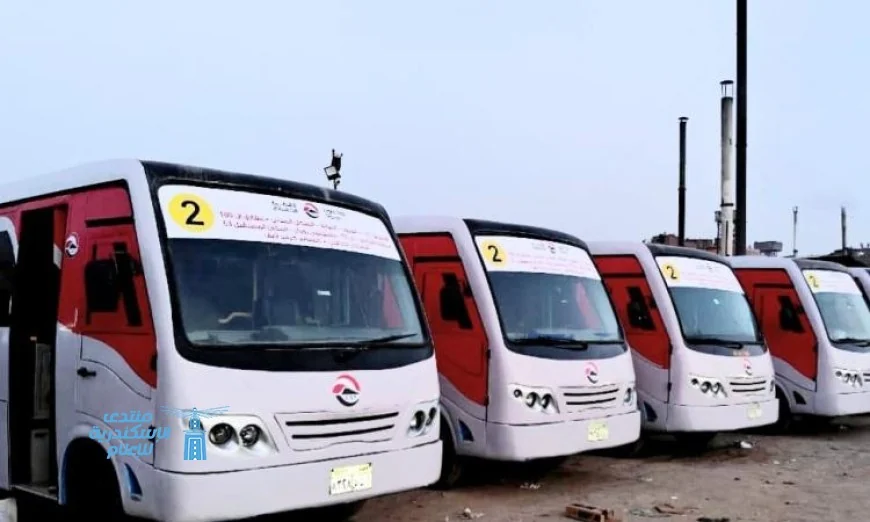 النقل تطلق التشغيل التجريبي لمنظومة نقل آمنة لربط مدينة الشروق بكافة أحيائها